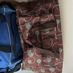 Large brown tote bag